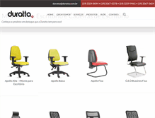 Tablet Screenshot of duratta.com.br